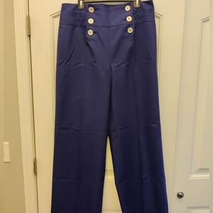 Wide Leg Sailor Pants